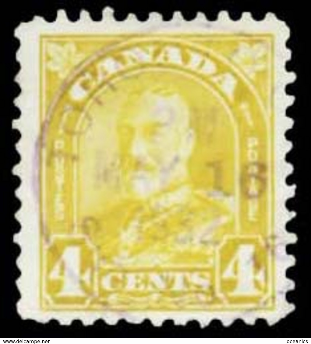 Canada (Scott No. 168 - Roi George V / King George V) (o) - Oblitérés