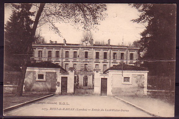 LANDES - Mont De Marsan - Entrée Du Lycée Victor Duruy - Mont De Marsan