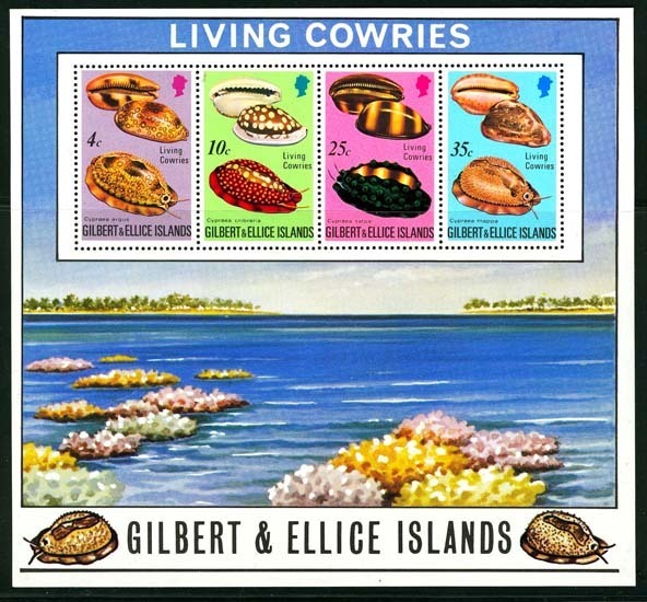 Gilbert & Elices (Scott 244a) ** (BF / SS) - Coquillages