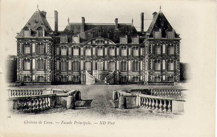 16 - Château De Cany - Façade Principale - Cany Barville