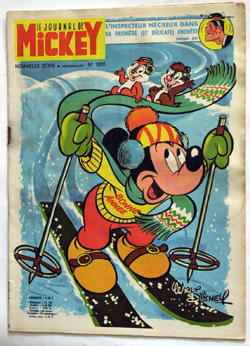 {08876} Le Journal De Mickey Nouvelle Série N° 1020               " En Baisse " - Journal De Mickey