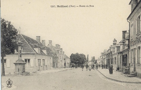 MEILLANT - Route De Dun - Meillant