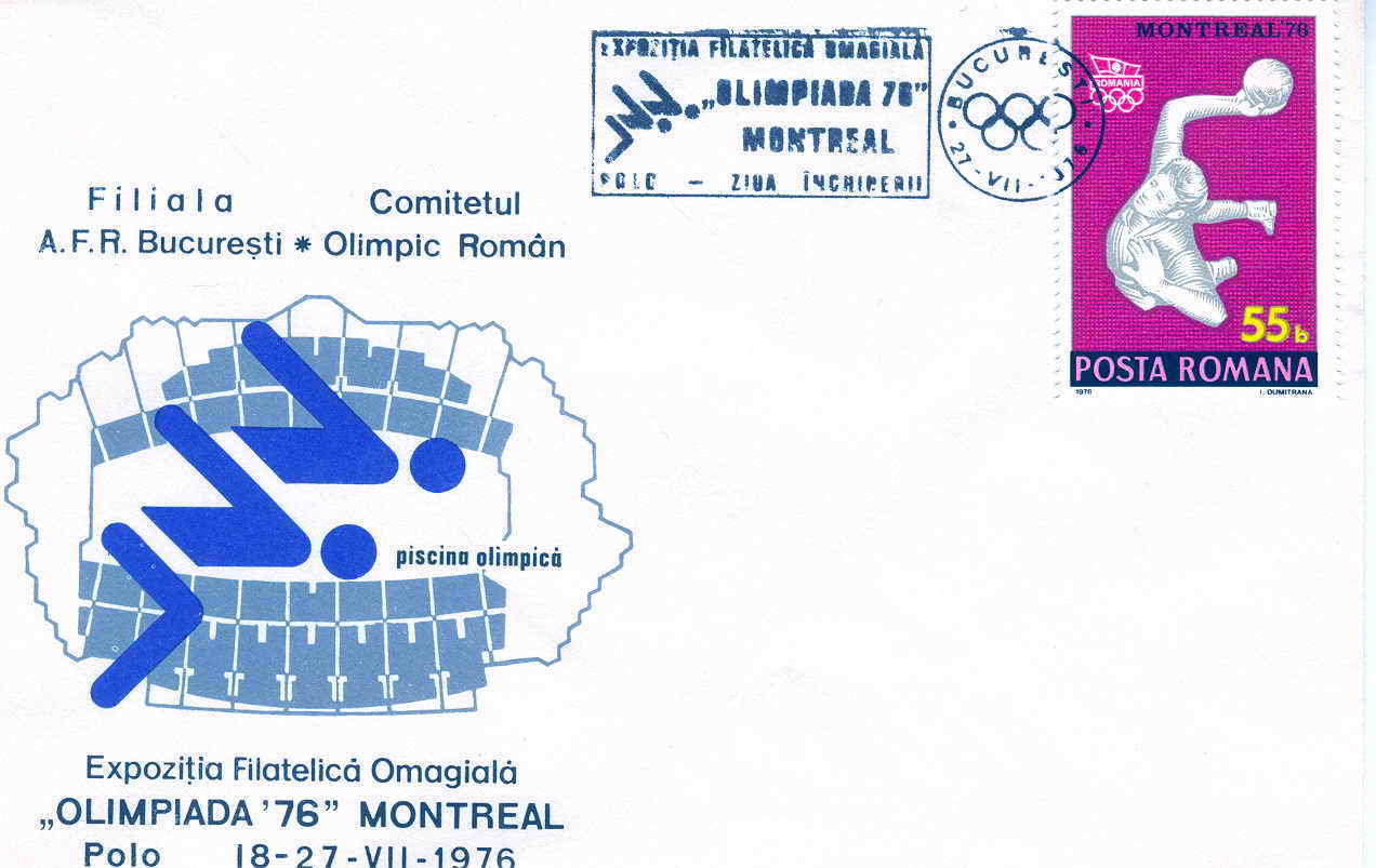 NATATION  OBLITERATION TEMPORAIRE 1972 JEUX OLYMPIQUES DE MONTREAL - Ete 1976: Montréal