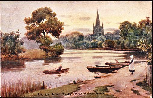 On The River Avon, Stratford-on-Avon, U.K. - Stratford Upon Avon