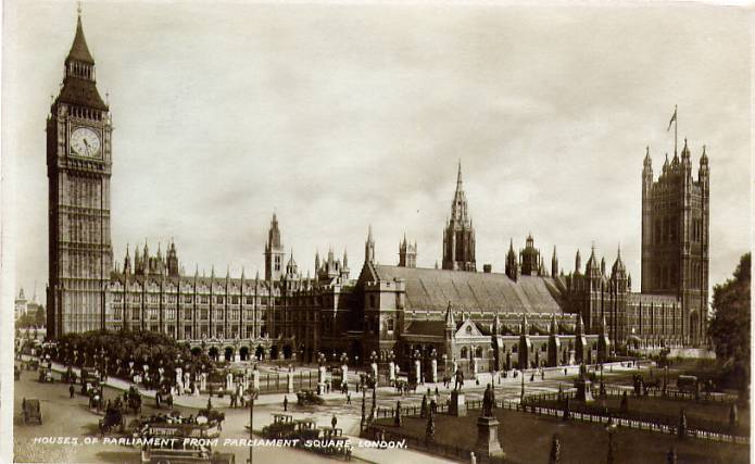 Houses Of Parliament From Parliament Square LONDON - Houses Of Parliament