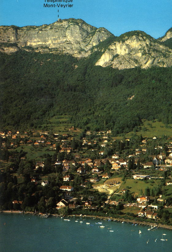 VEYRIER - Du - LAC   -   (Le Lac D'Annecy Et Le Mont Veyrier) - Veyrier