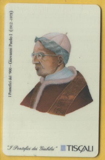 ITALIE - TISCALI PAPA GIOVANNI PAOLO I L. 10.000 USED (°) - Characters