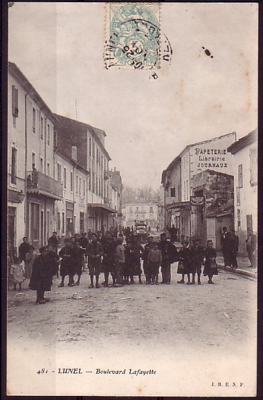 HERAULT - Lunel - Boulevard Lafayette - Lunel