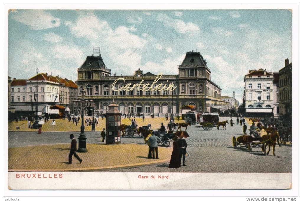 BRUXELLES -  Gare Du Nord - Schienenverkehr - Bahnhöfe