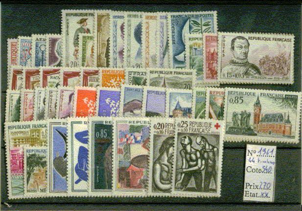 FRANCE ANNEE COMPLETE 1961 ** - 1960-1969