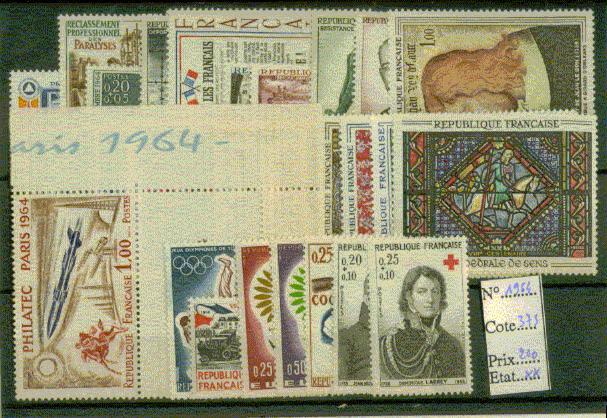 FRANCE ANNEE COMPLETE 1964 ** - 1960-1969