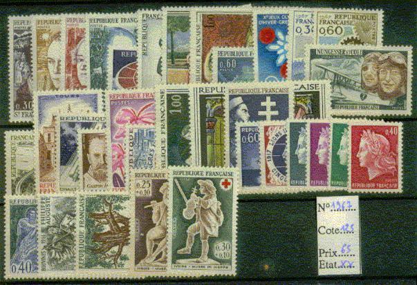 FRANCE ANNEE COMPLETE 1967 ** - 1960-1969