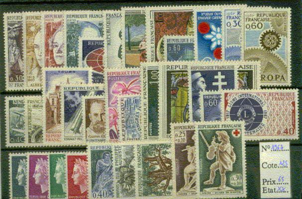 FRANCE ANNEE COMPLETE 1967 ** - 1960-1969