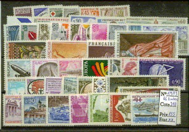 FRANCE ANNEE COMPLETE 1973 ** - 1970-1979