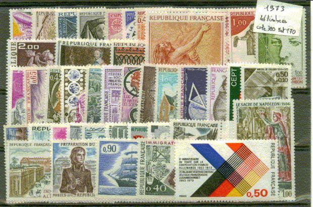 FRANCE ANNEE COMPLETE 1973 ** - 1970-1979