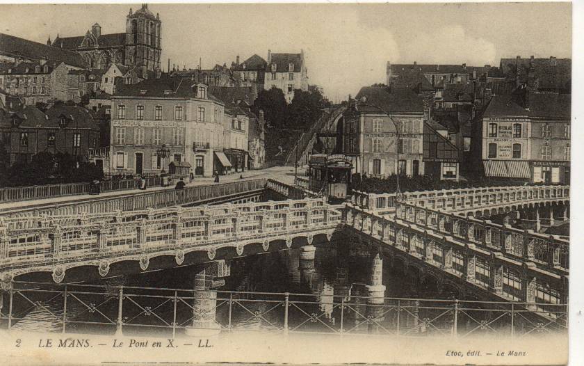 LE MANS  PONT EN X - Le Mans