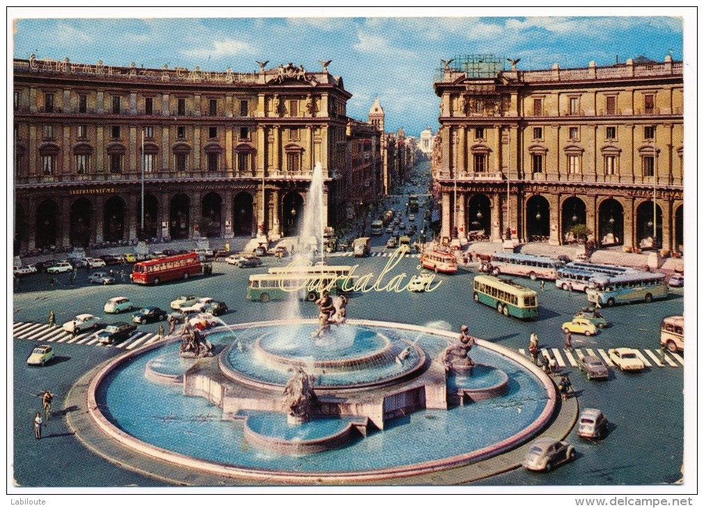 ROMA - Place De La République - Rome - Places