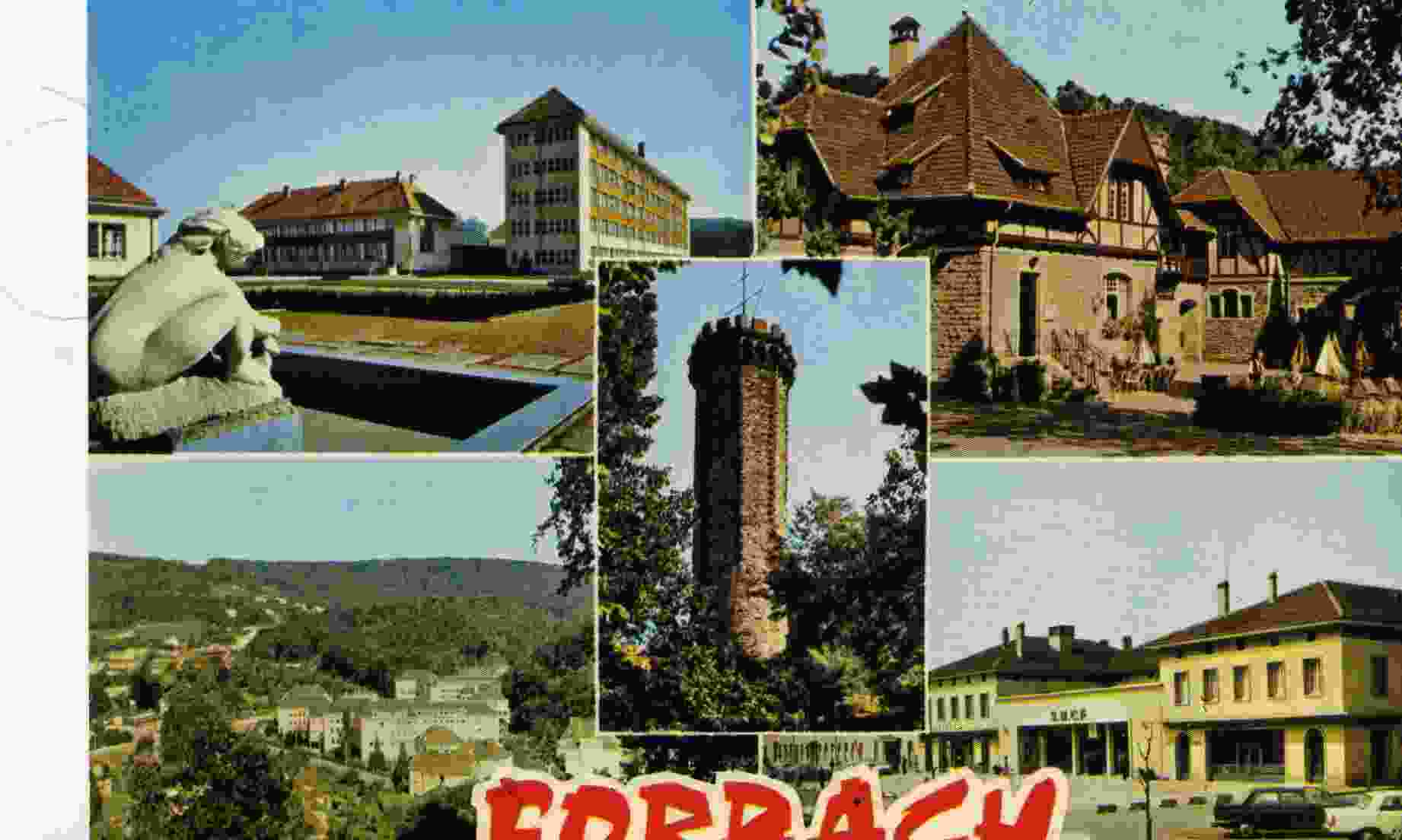 57-  FORBACH -  MULTICARTES SM COULEUR - Forbach