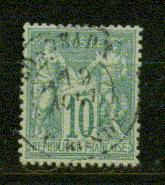 FRANCE Nº 65 Obl. - 1876-1878 Sage (Type I)