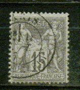 FRANCE Nº 66 Obl. - 1876-1878 Sage (Type I)