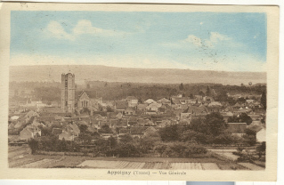 Appoigny (Yonne) - Vue Générale - 1931 - Appoigny