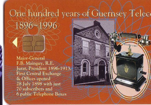 ONE HUNDRED YEARS OF GUERNSEY TELECOMS ( Guernsey ) - Jersey En Guernsey