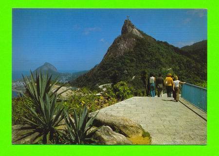 RIO DE JANEIRO, BRESIL - ROCHER CORCOVADO VUE DE DONA MARTA - - Rio De Janeiro