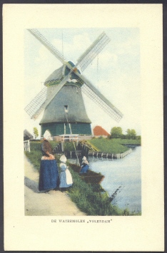 De Watermolen, Volendam - Moulins à Eau