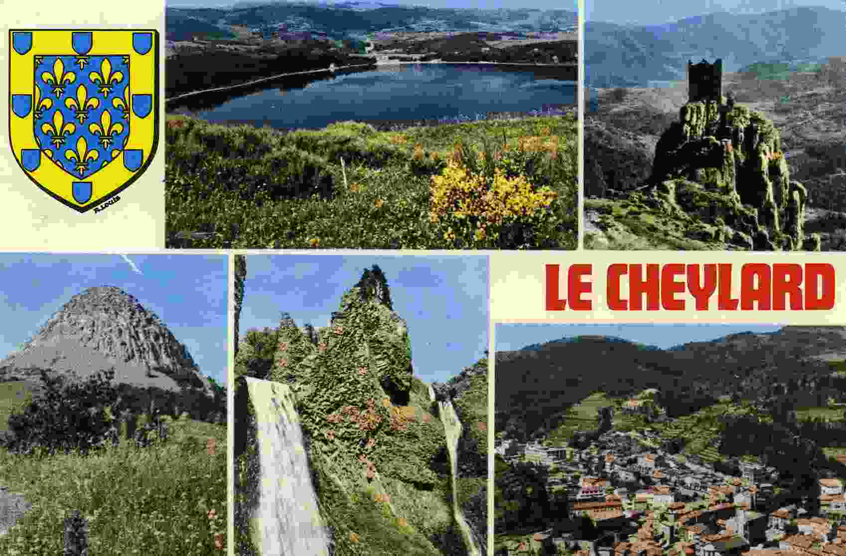 07 - MULTICARTES COULEUR DU CHEYLARD - 1973 - Le Cheylard