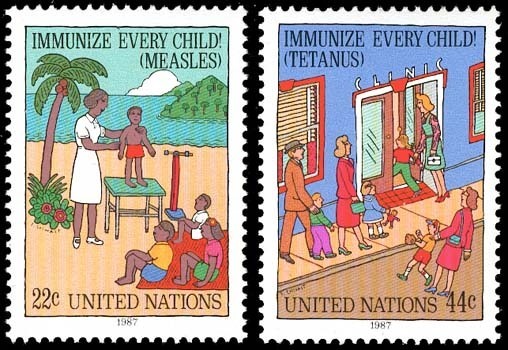 Nations Unies NY / United Nations NY (Scott 517-18) [**] - Unused Stamps
