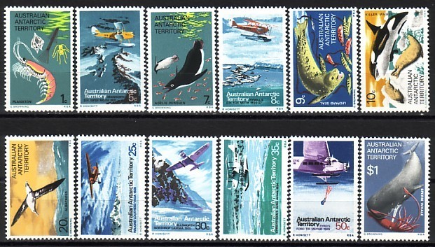 Australie - AAT - Antarctique Australien - Yvert N° 23/34 Neufs** (MNH) - Ungebraucht