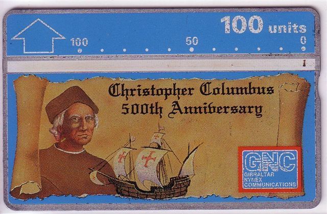 Boat – Sailing Ship - Voilier - Segelschiff - Voiliers Ships –– Boque - Christofor Columbo - Old L&G Card From Gibraltar - Gibilterra