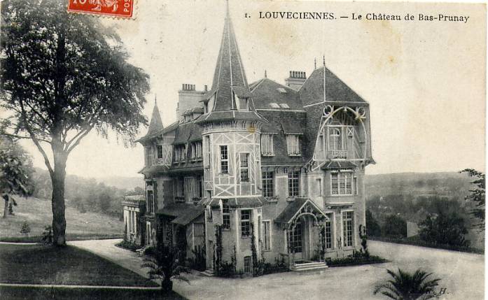 1 - LOUVECIENNES - Le Château De Bas-Prunay - Louveciennes