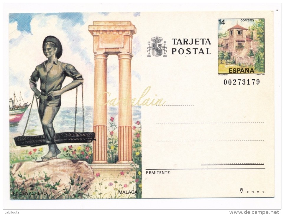 Tarjeta Postal - Carte Postale - El Cenachero  Malaga - 1931-....