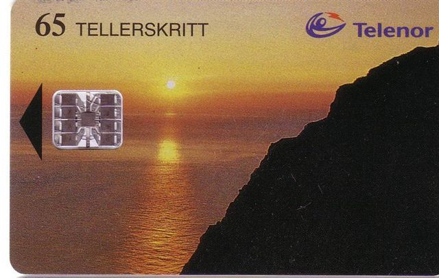 NORDKAPP - Top Of Europe (Norway Old Chip Card) Polar Motive Polaire Arctic Motive Antarctica Artico Arctisch - Norwegen