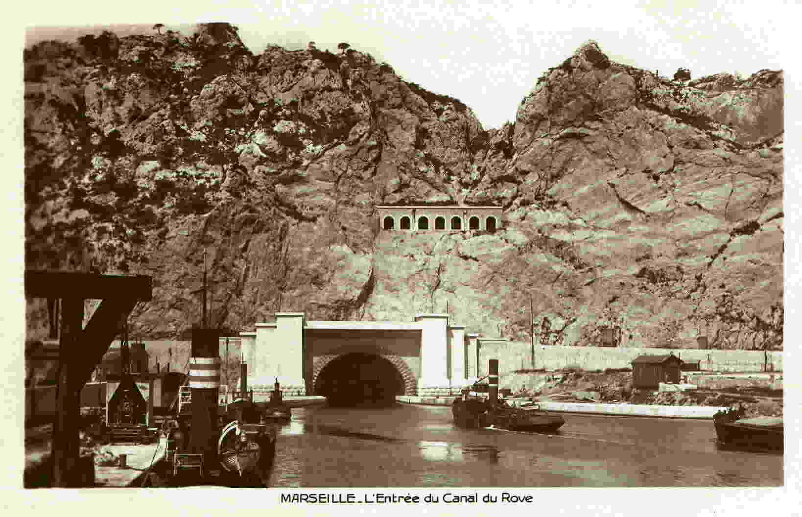 MARSEILLE - L'Entrée Du Canal Du Rove - L'Estaque