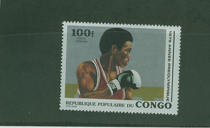 180N0125 Boxe Congo 1980 Neuf ** Jeux Olympiques De Moscou - Boxeo