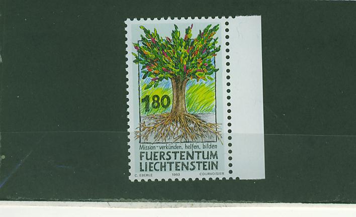 L0231 Mission L Arbre De Vie 1005 Liechtenstein 1993 Neuf ** - Neufs