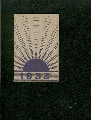 Mini Calendrier 1933 Offert  Par JFC Laines à Tricoter 6cmx4cm - Andere & Zonder Classificatie