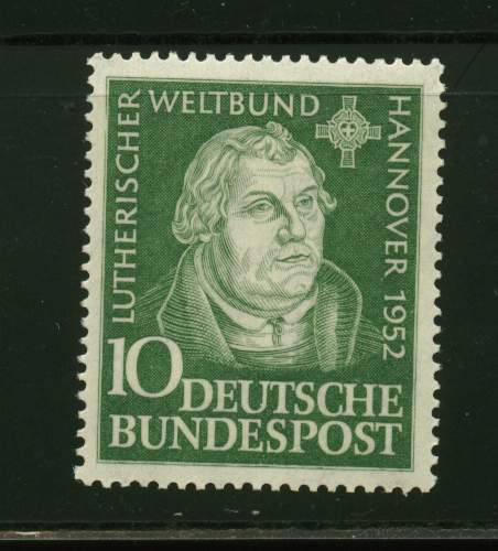 Allemagne Fédérale ** N° 36 - Congrès Mondial Luthérien - Unused Stamps