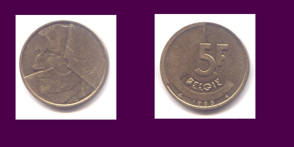 5 FRS 1986 FL - 5 Francs