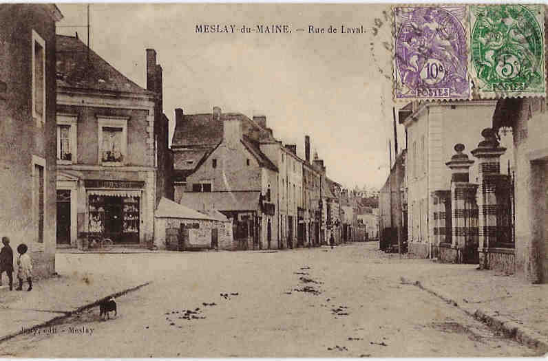 Au 1er Enchérisseur: MESLAY, Rue De Laval - Meslay Du Maine