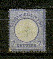 ALLEMAGNE EMPIRE Nº 10 * Gros Aminci - Unused Stamps