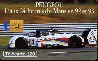 PEUGEOT 905 6 120U SO3 07.93 BON ETAT - 1993