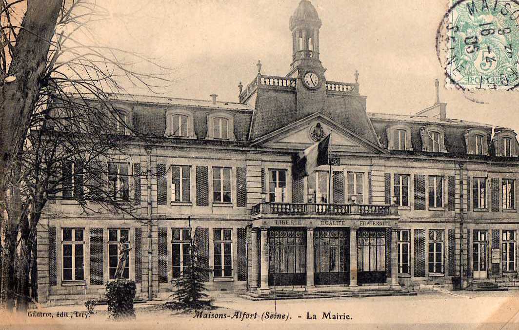 94 MAISONS ALFORT Mairie, Hotel De Ville, Ed Gautrot, 1906 - Maisons Alfort