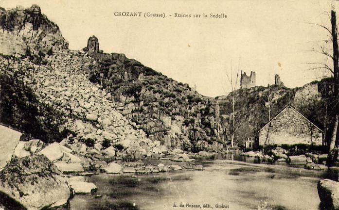 CROZANT - Ruines Sur La Sedelle - Crozant