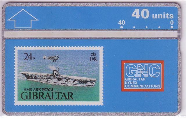 Ships - Boat - Army - Military Ship - HMS ARK ROYAL - Gibraltar - Gibraltar