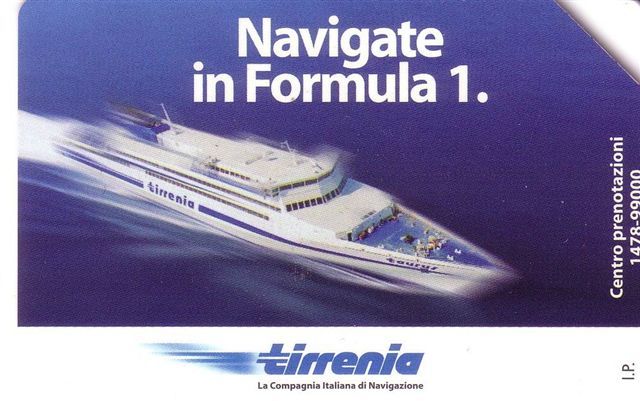 Boat - Ships  - Powerboat -  Passenger Ship - Italy Ships - Pubbliche Ordinarie