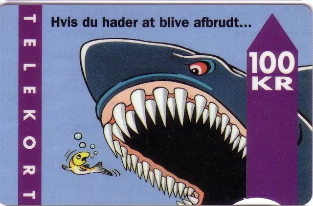 SHARK  ( Denmark Card ) * Hai – Haie – Estafador - Requin – Sharks - Pescecane - Peces