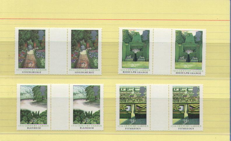 1100/1103** Y/T MNH Gutter Pairs (a30%)  (M236) - Sonstige & Ohne Zuordnung